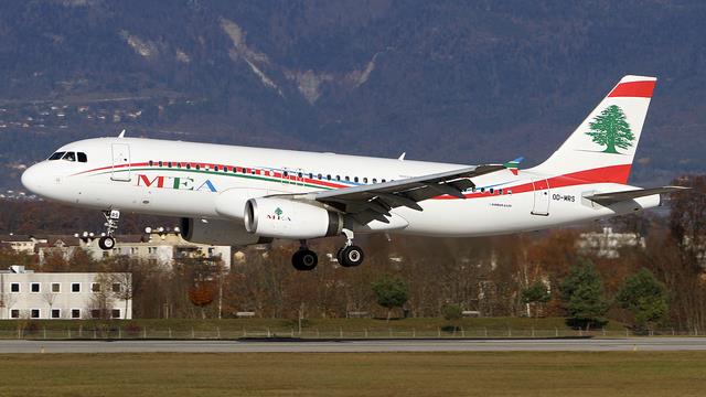 OD-MRS:Airbus A320-200:Middle East Airlines